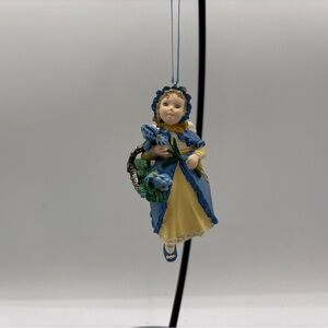 Hallmark Keepsake Ornament Dated 1998 Iris Angel 3rd In The Language Of Flowers